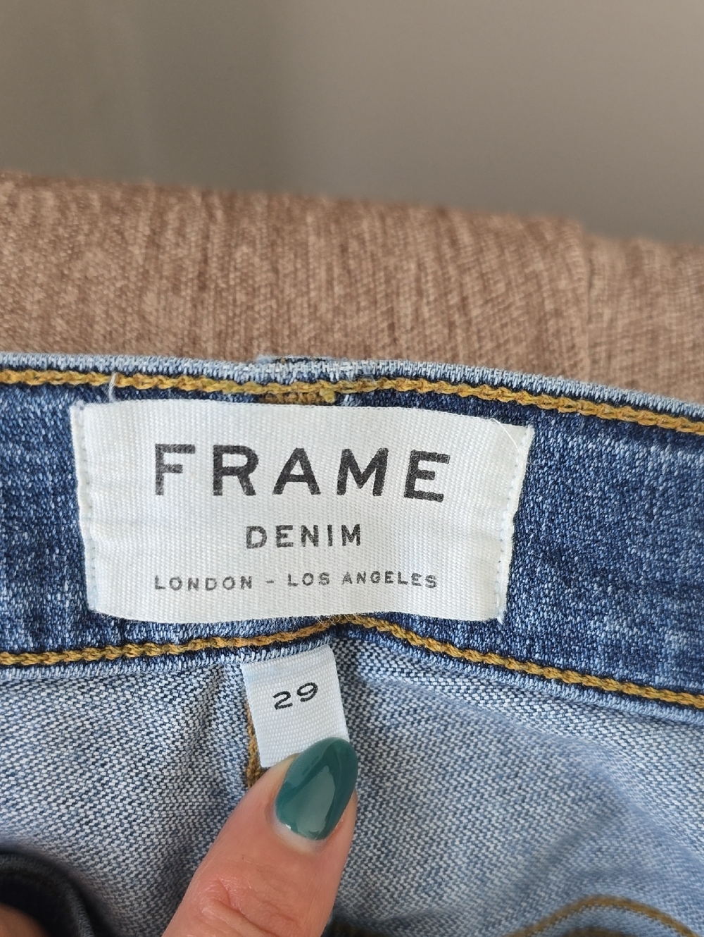 FRAME Le High Flare Jeans, Size 29 - Picture 10 of 10